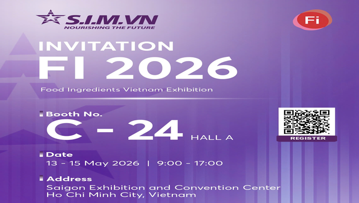 S.I.M. VN THAM GIA FOOD INGREDIENTS VIETNAM 2026 (FiV26)